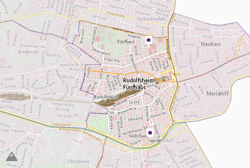 Парки аттракционов и развлечений в Wien 15.,Rudolfsheim-Fünfhaus