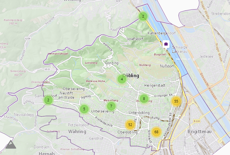 Waren in Wien 19.,Döbling