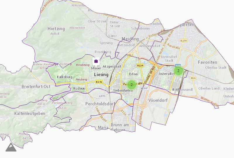 Инженерно-технические подразделения в Wien 23.,Liesing