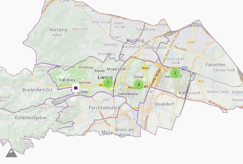 Telecommunication in Wien 23.,Liesing