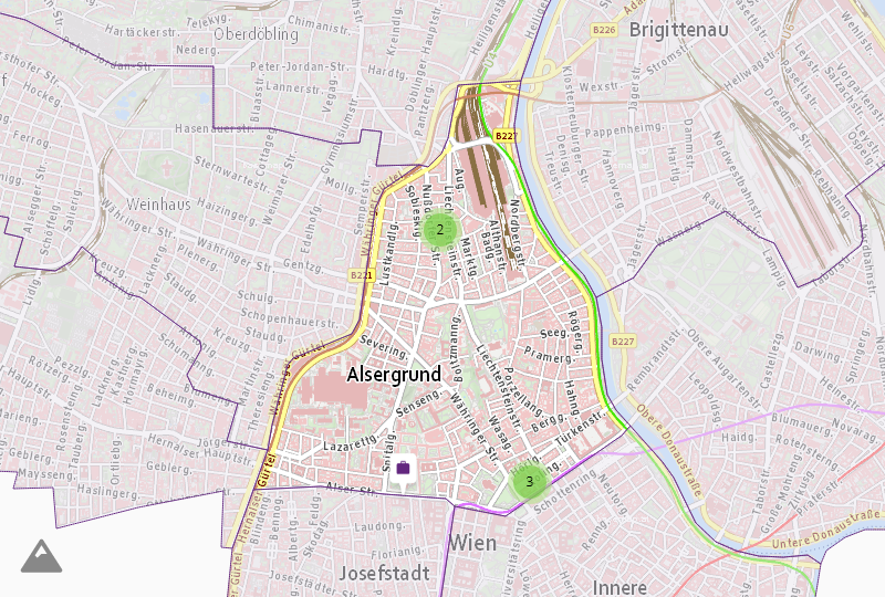 Torismusverband in Wien  9.,Alsergrund