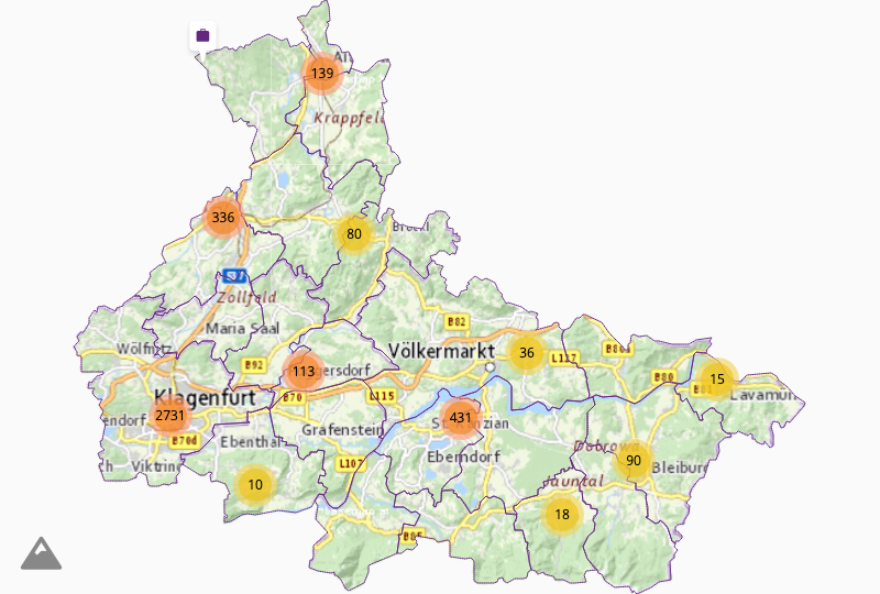 Unternehmen in Östliches Kärntner Becken Unternehmen in Östliches Kärntner Becken