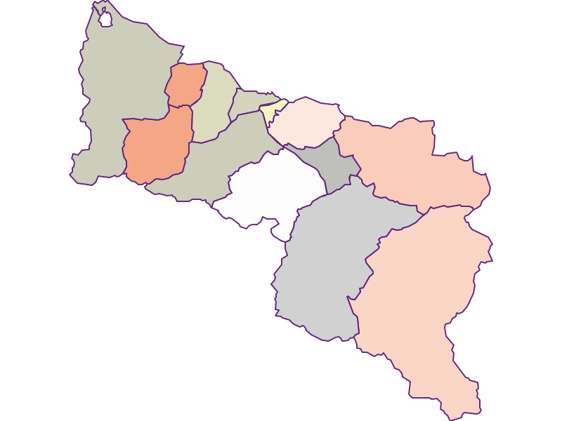 Farmers (comparison to federal state) in Montafon