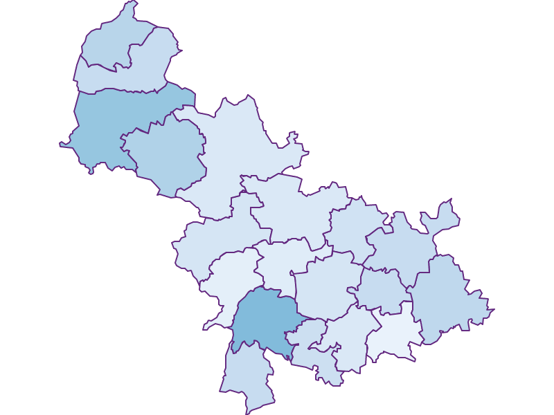 Unemployment in Hochlagen des Waldviertels