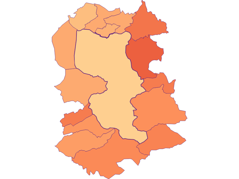 Household size in Dornbirn