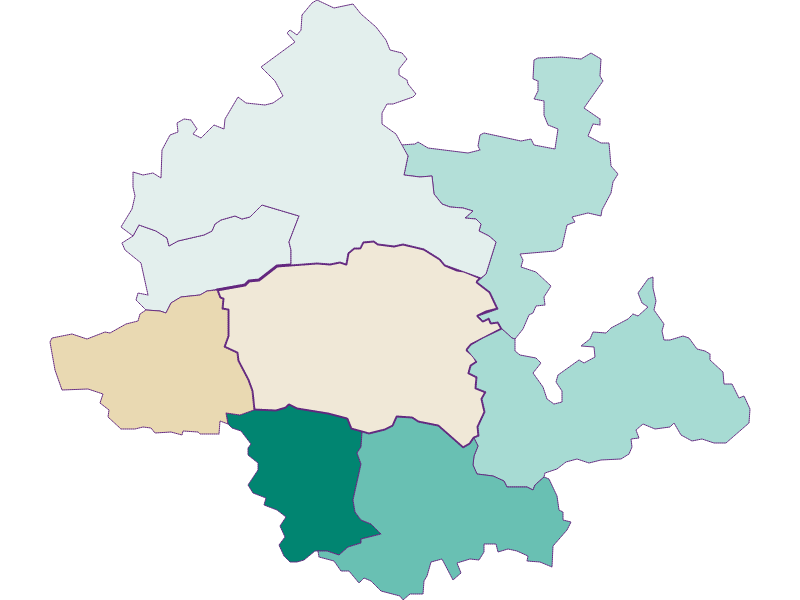 Population development since 1900 in St. Marienkirchen an der Polsenz