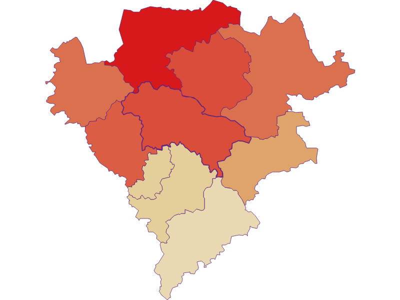 Прирост населения за 1900-2018 | Liebenau