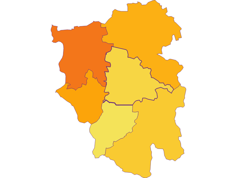 Population density in Kirchham