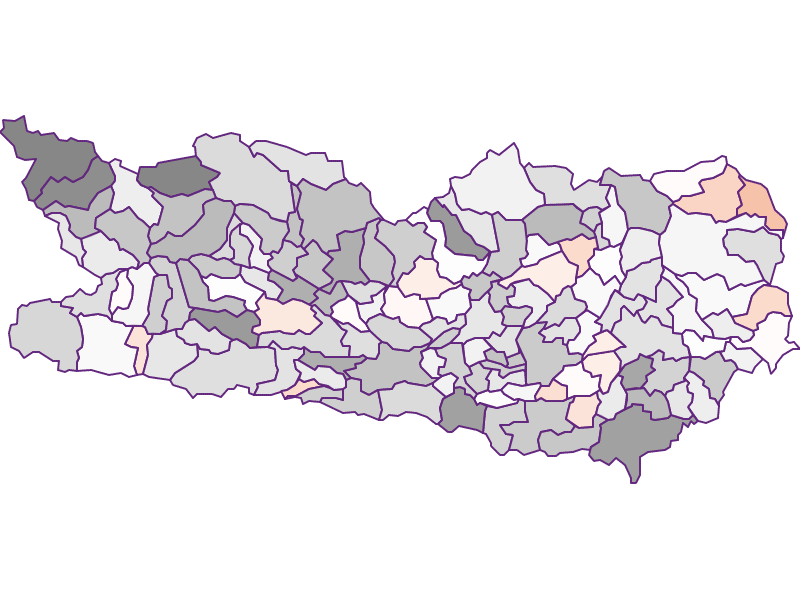 Activity rate in Kärnten