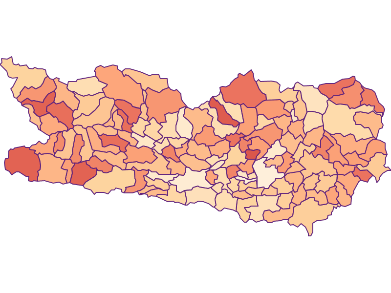 Household size in Kärnten