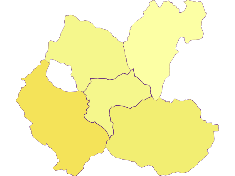 Population density in Hochfilzen