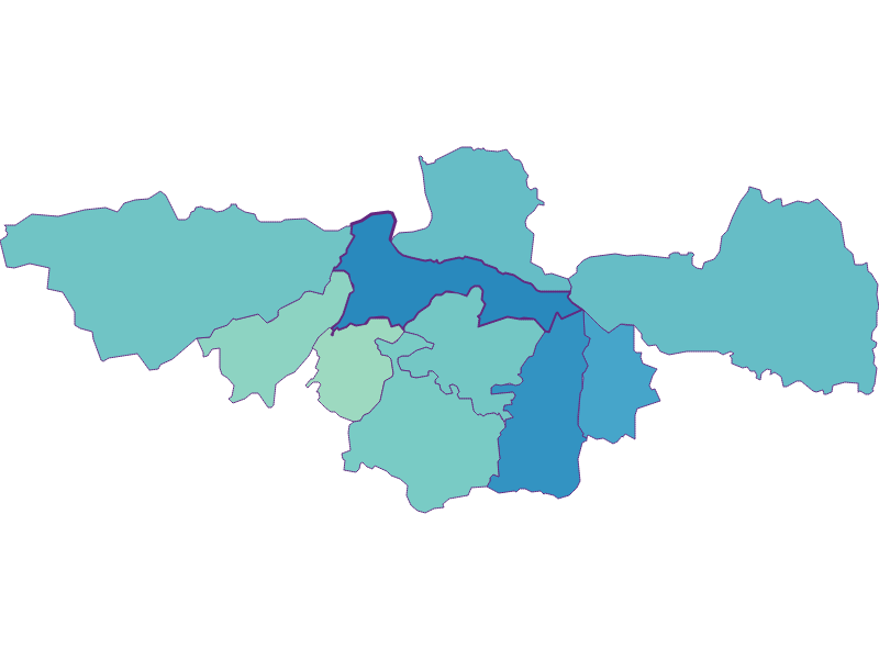 Share of foreigners in Kufstein