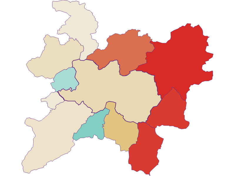 Population development since 1900 in Admont