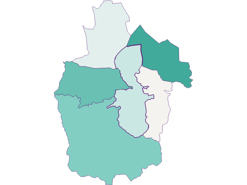 Population development since 1900 in Haus