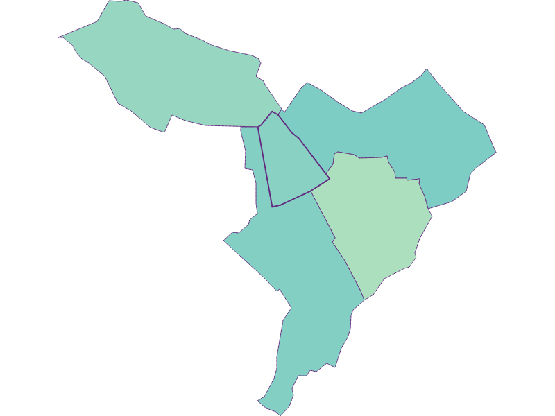 Share of foreigners in Hirm