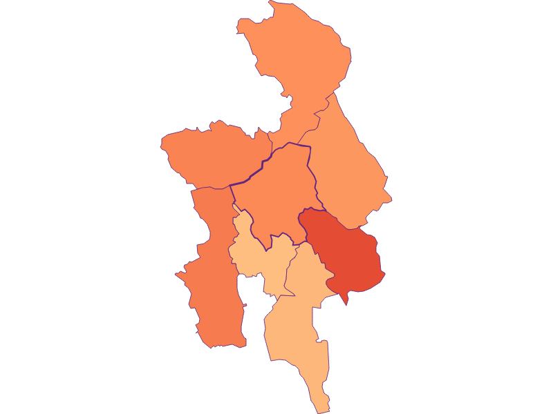 Household size in Bernstein