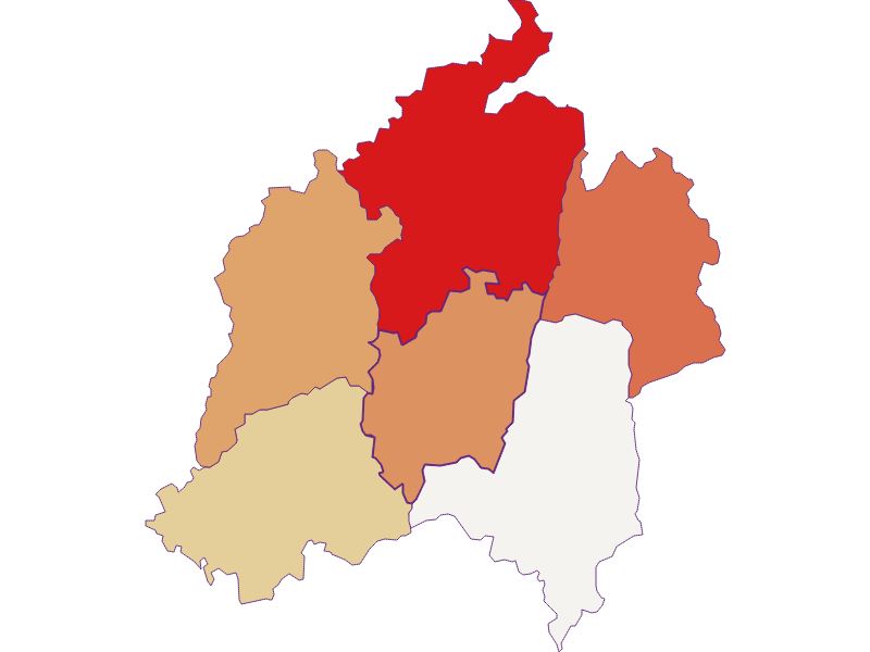 Population development 1900-2018 | Dimbach