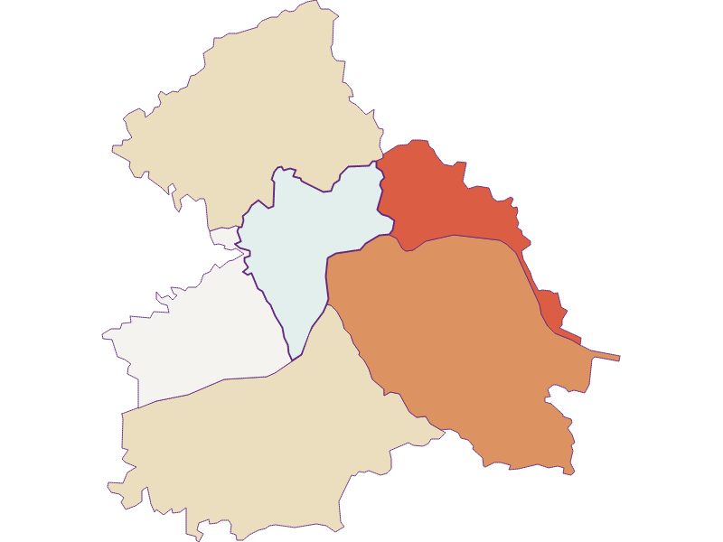 Population development since 1869 in Grein