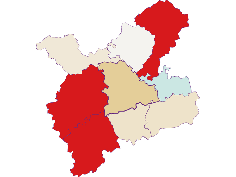 Population development since 2011 in Oberndorf an der Melk