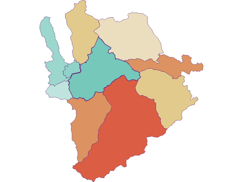 Population development since 1900 in Tamsweg