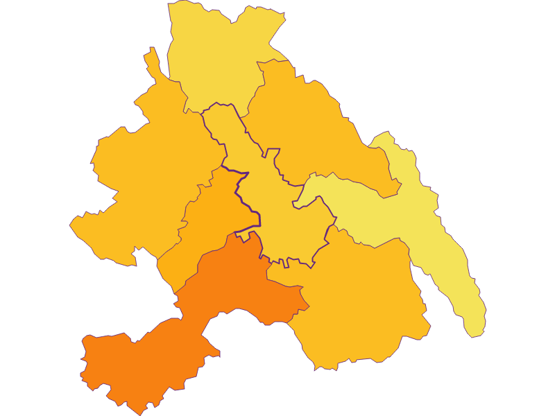 Population density in Ilztal