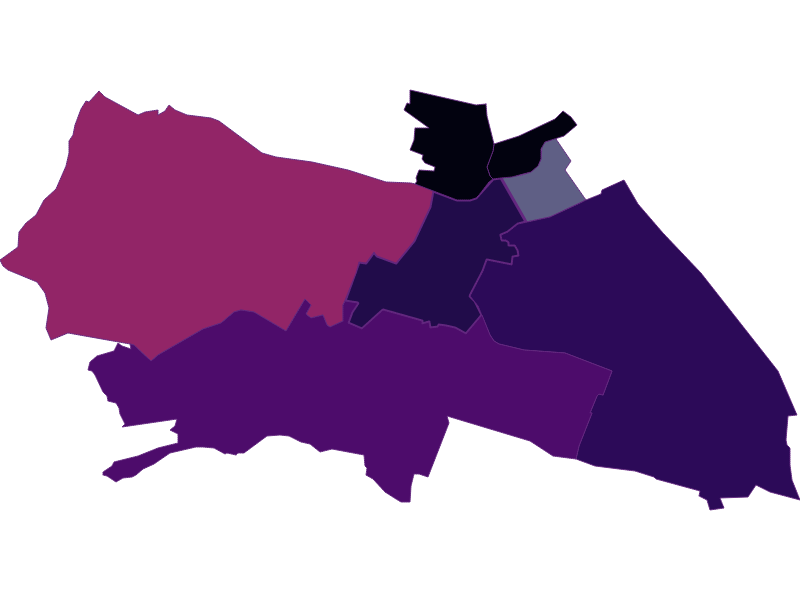 Population density in Wien 12.,Meidling