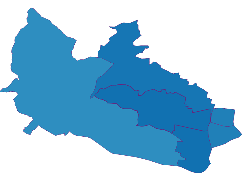 Share of foreigners in Wien 16.,Ottakring