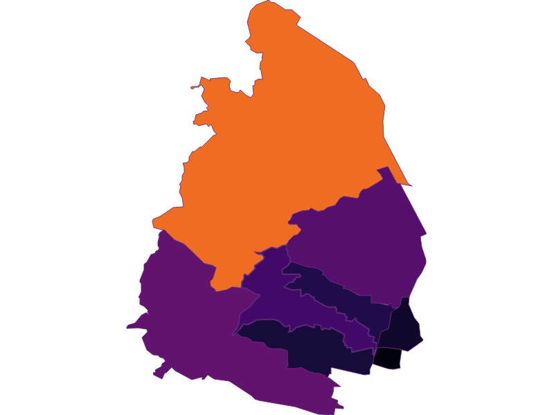 Population density in Wien 17.,Hernals