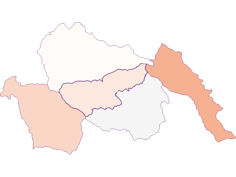 Farmers (comparison to federal state) in Reichenfels