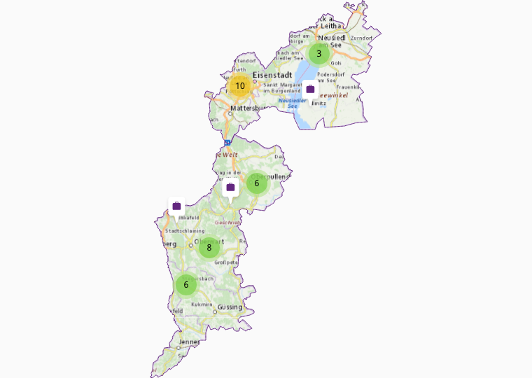 Planning builders in Burgenland