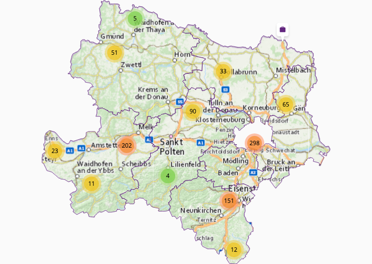 Motor vehicle rental in Lower Austria Motor vehicle rental in Lower Austria