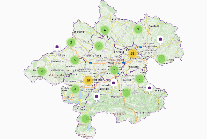 Textilveredelung in Oberösterreich