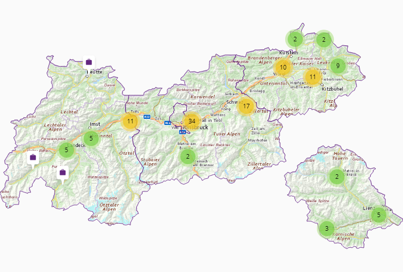 Ofensetzer in Tirol