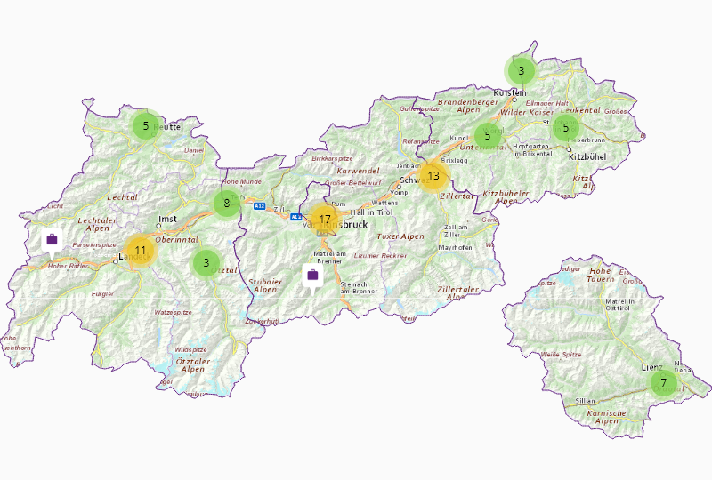 Baumaschinenvermietung in Tirol