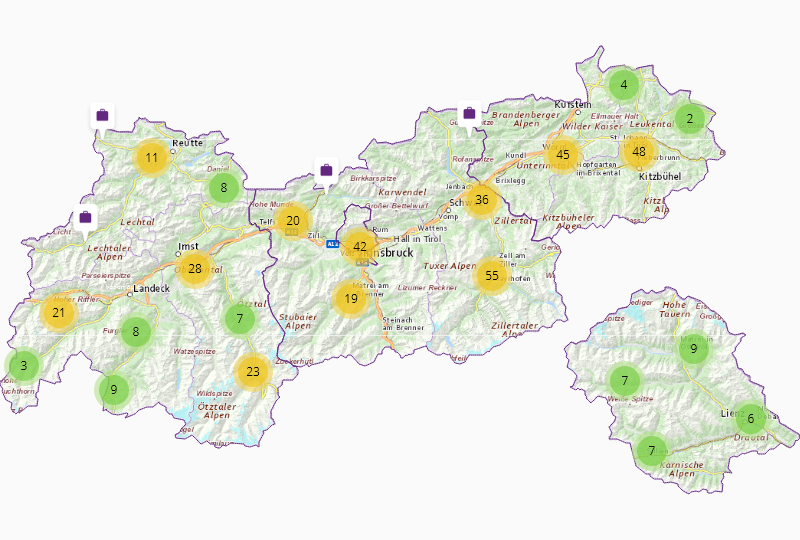 Sportausrüstungen in Tirol