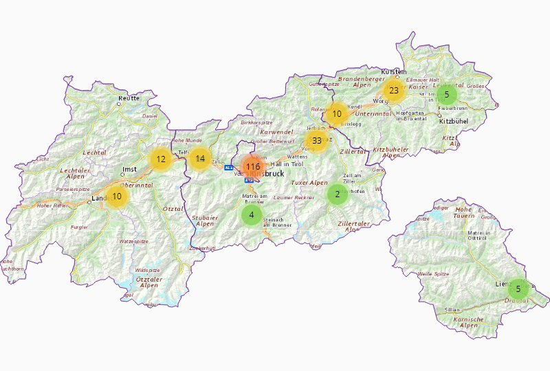 Market trade in Tyrol