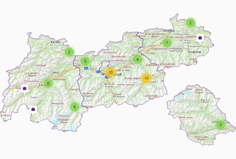 Local bus service in Tyrol