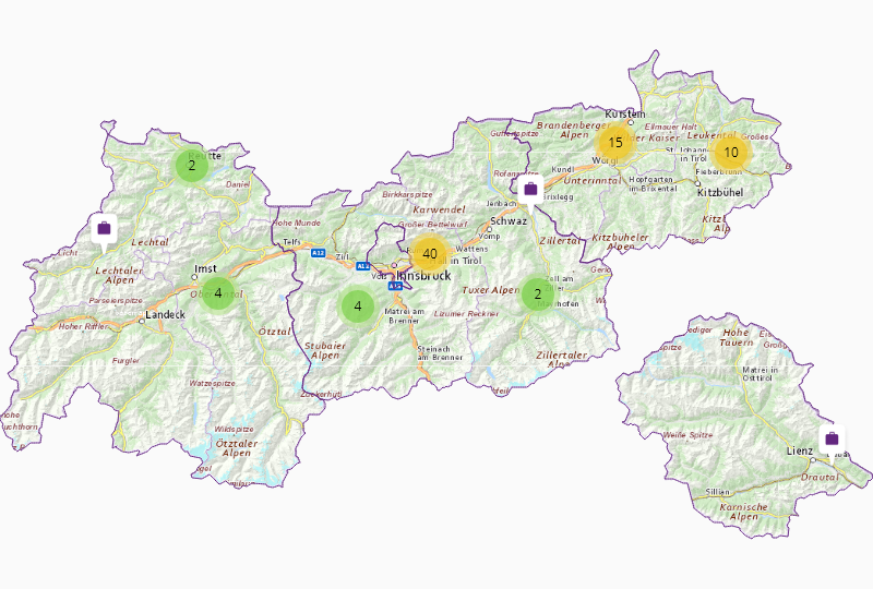 Technische plastic parts in Tyrol