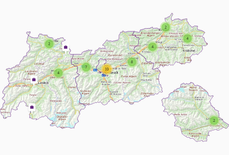 Dental laboratories in Tyrol