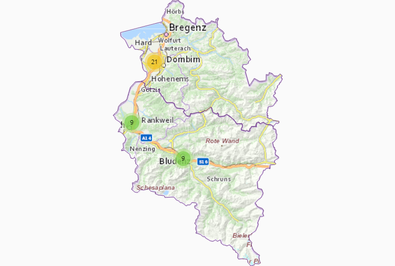 Bespielte Ton- & Bildträger in Vorarlberg