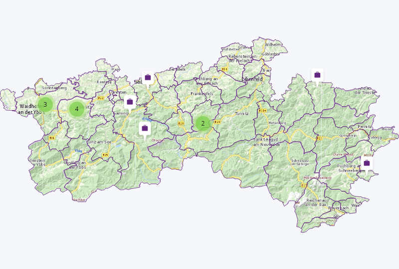 Frühstückspension in Niederösterreichische Kalkalpen