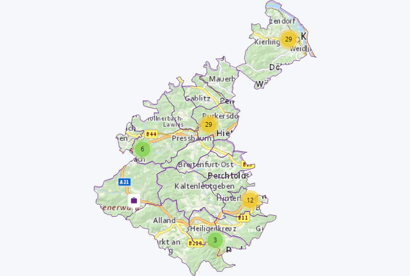 Komplementärgesellschaft in Östlicher Wienerwald