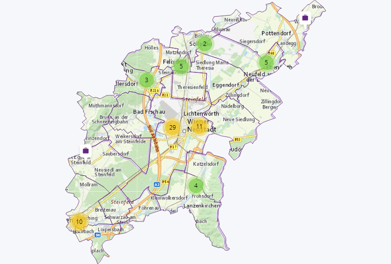 Immobilienvermietung in Steinfeld