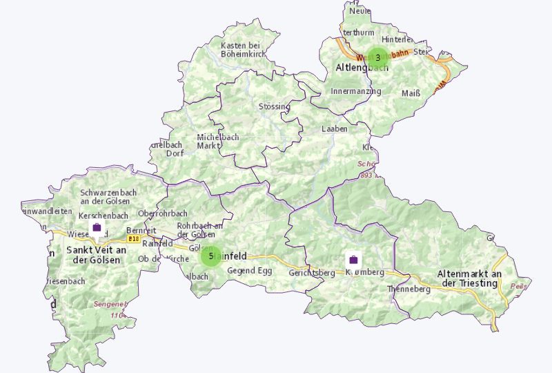 Glücksspiel, Wetten in Westlicher Wienerwald