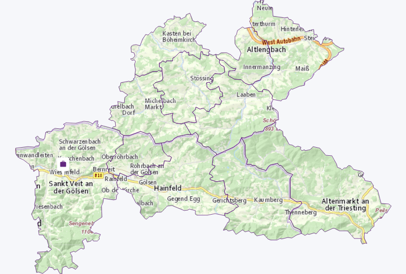 Sportanlagen in Westlicher Wienerwald