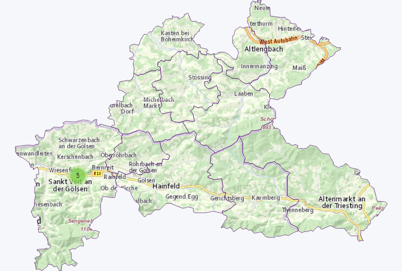 Market trade in Westlicher Wienerwald