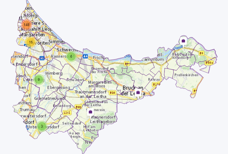 Post & courier services in Wiener Boden Post & courier services in Wiener Boden