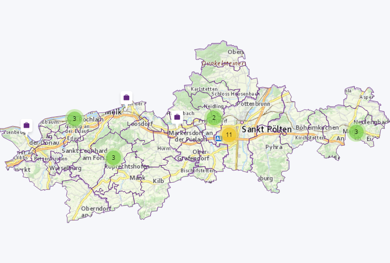 Tapezierer in Wieselburg- St. Pöltener Gebiet