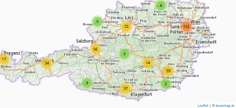 Chemische Grundstoffe in Österreich